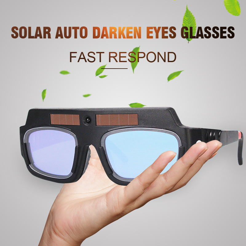 Welding Glasses Solar Eyes Welder Glasses  Auto Darkening Helmet  Powered 