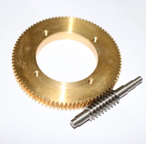 1Set Gear Diameter:93mm  1:90  Ratio 1M 90T Steel Worm Gear  Reduction Gear ► Photo 1/1
