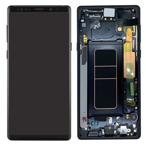 ORIGINAL SUPER AMOLED 6.4'' LCD With Frame for SAMSUNG GALAXY Note 9 Note9 N960D LCD Display Touch Screen Digitizer Assembly ► Photo 1/1