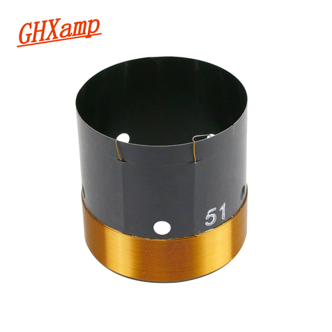 GHXAMP 51mm Bass Voice Coil Woofer 8ohm Repair Parts With Vent hole 2 layer Round Copper Wire 200-280W 1pc ► Photo 1/6