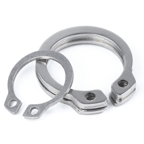 Circlips For Shaft Type C Shaft Retaining Ring Circlip Card Outer Snap Ring GB894 304 Stainless Steel Clamp SpringM3-M75 ► Photo 1/5