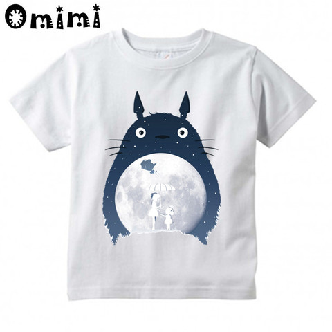 Kids Anime Totoro Design T Shirt Boys/Girls Great Casual Kawaii Short Sleeve Tops Children's Funny T-Shirt ► Photo 1/6