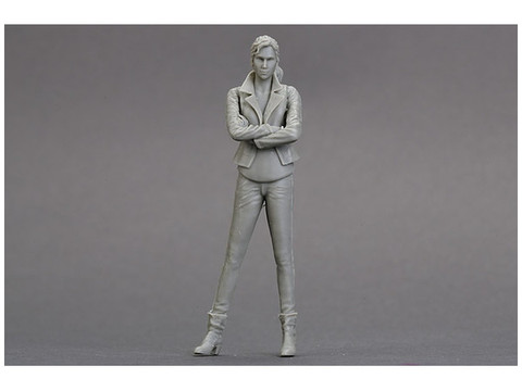 1:24 Resin Figure Model Kit Unassambled  Unpainted //G329 ► Photo 1/2