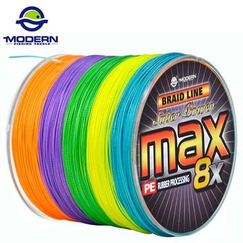 300M MODERN Braided Fishing Line MAX8X Series Multicolor 10M 1 Color Mulifilament Japan PE Fishing Rope 8 Strands Braided Wires ► Photo 1/6