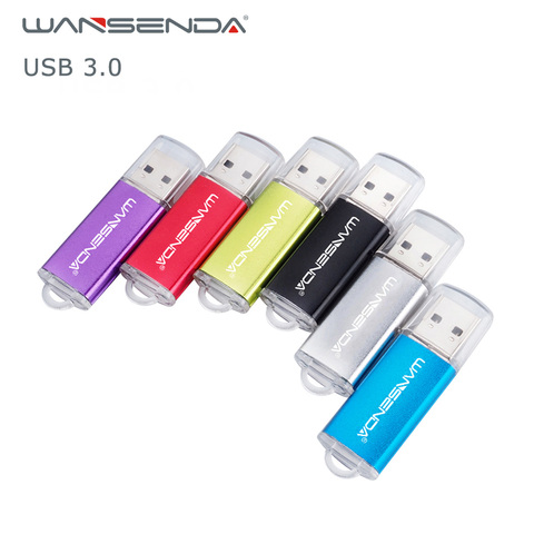 Wansenda USB 3.0 USB Flash Drives High Speed Pen Drive 256GB 128GB 64GB 32GB 16GB 8GB 4GB Original Portable Pendrives ► Photo 1/6