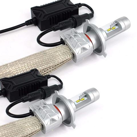 H11 LED Headlight Kit - 6000K 8000LM With Philips ZES Chips