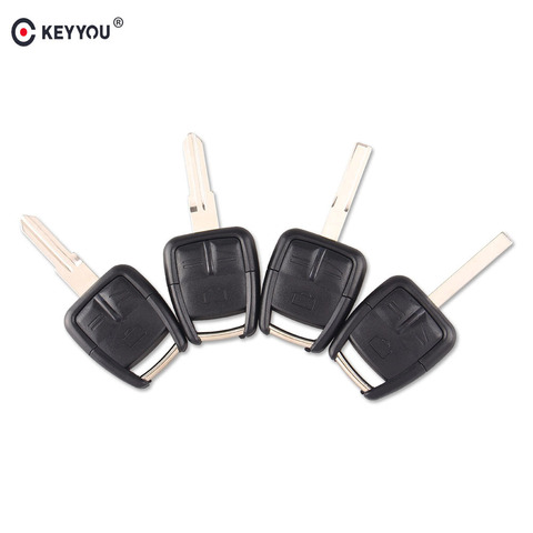 KEYYOU 3 Button Car Key Remote Case Shell Fob For Opel Vectra Astra With Key Blade ► Photo 1/6