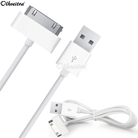 Cherie 1M Pin Data Cable Charger For iPhone 4 4s 3GS 3G iPad 1 2 3 iPod For iPhone 4s Cable Charging Chargeur Accessories - Price history & Review