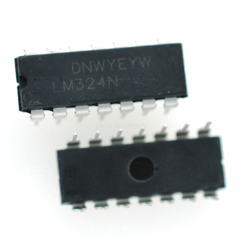 10PCS/Lot LM324 LM324N LM324P DIP-14 IC ► Photo 1/1