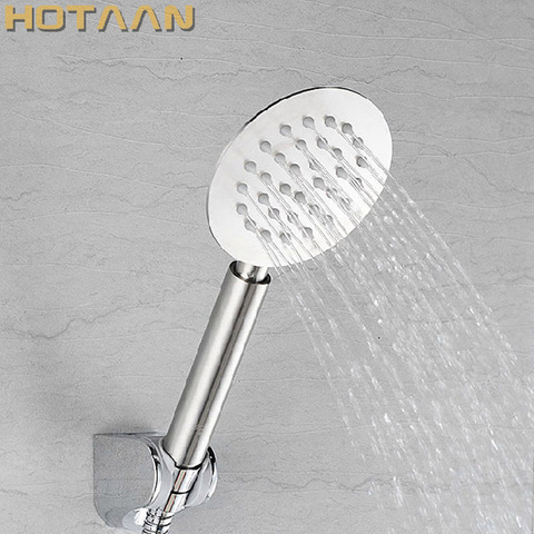 SUS304 Stainless Steel Handheld Shower Head, Hand Shower Head, SATIN NICKEL BRUSHED ► Photo 1/6