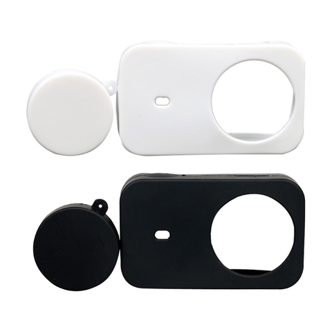 Silicon Soft Case With Protective Lens Cover Cap For Xiaomi Mijia Camera 4K ► Photo 1/6