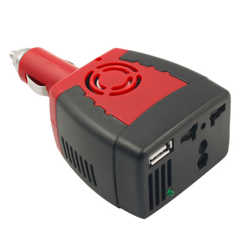 1pcs cigarette lighter Power Supply 150W 12V DC to 220V AC Car Power Inverter Adapter with USB Charger Port Drop Shipping~ ► Photo 1/6