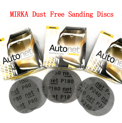 15Pcs Mesh Abrasive Dust Free Sanding Discs 5 Inch 125mm Anti-blocking Dry Grinding Sandpaper 80 to 240 Grit Sanding Sheets ► Photo 1/5