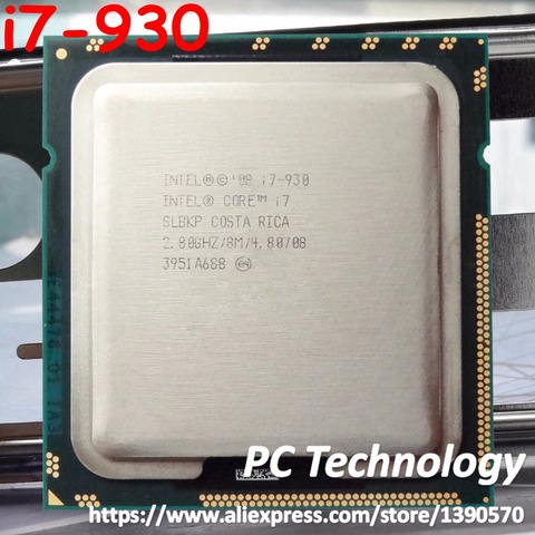 Original Intel Core i7 930 processor i7-930 CPU 8M Cache 2.80GHz 4-cores LGA1366 free shipping ship out within 1 day ► Photo 1/1