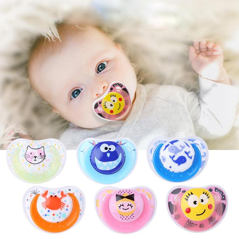 Baby Newborn Silicone Nipple Soother Pacifier Infant Orthodontic Dummy Teether 