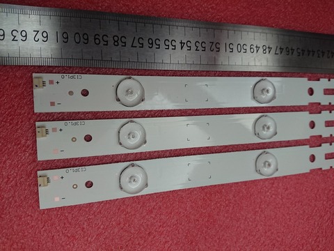 (New Kit )3 PCS 7LED 625mm LED backlight strip for Samsung_2014ARC320_3228_B07 GRUNDIG 32VLE6520-BH 32CLE6525BG LM41-00100A ► Photo 1/5