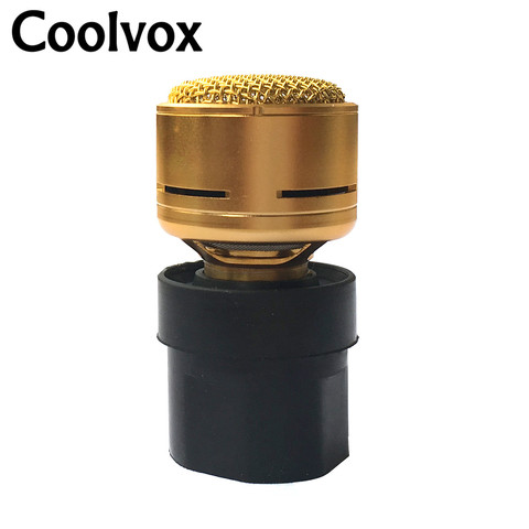 Coolvox 1 Pcs Golden Professional  Dynamic Microphone core Capsules Cartridge Good Quality Replacement Micro MIC Core N-M182 ► Photo 1/4