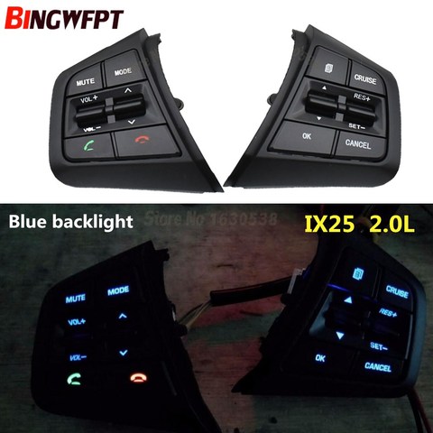 Top quality Multifunction switch For Hyundai ix25 (creta) 2.0 Cruise Control Buttons Remote Control Bluetooth Phone Button ► Photo 1/5