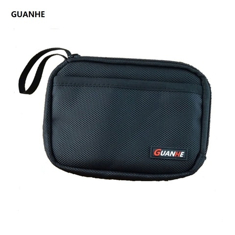 GUANHE Hard disk bag double Layer Cable Organizer Bag Carry Case HDD USB Flash Drive hard disk drive bag ► Photo 1/1