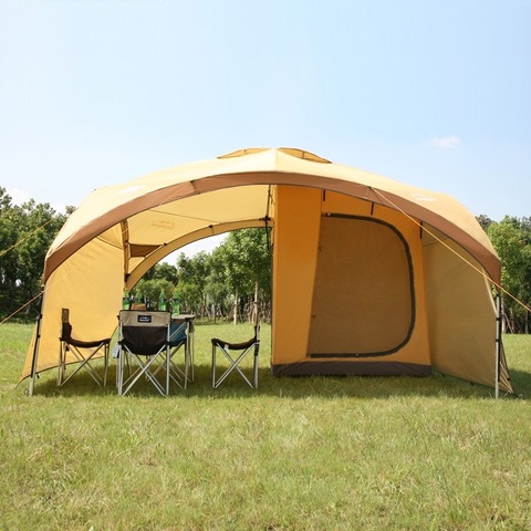 Summer Outdoor Super Large Camping Tent Ultra Large Anti-UV Gazebo Canopy Tent Awning Advertising Tents Beach Tent Sun shelter ► Photo 1/5