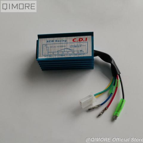 Performance CDI unit (5 wires, AC fired) for Scooter Moped JOG50 JOG90 Vento ZIP Keeway Hurricane 1E40QMB Minarelli 50cc ► Photo 1/1