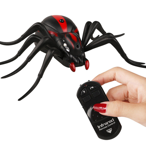 Infrared Remote Control Spider Animal Toy Prank Insects Joke Scary Trick Toys #259205 ► Photo 1/6