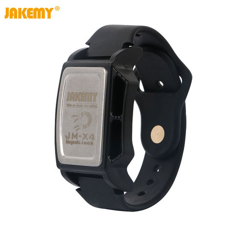 JAKEMY JM-X4 Components Adsorption Bracelet Powerful Magnetic Wrist Band Hold Small Metal Nuts Washers Screws Nails ► Photo 1/6