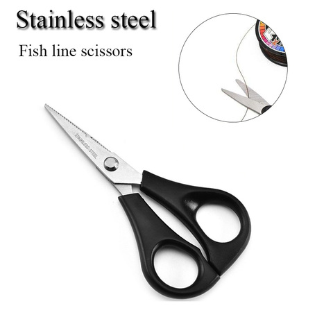 Carp fishing 1pcs scissors Stainless Steel braid Fish Pliers Fishing Accessories Tools for Fishing boilie rig line Tackle ► Photo 1/6