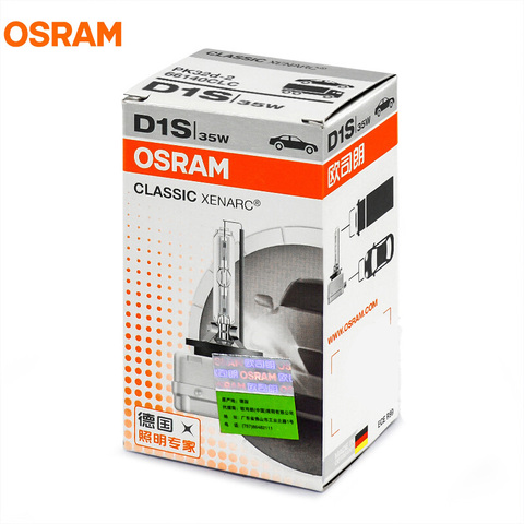 OSRAM D1S D2S D3S D4S 66140 66240 66340 66440 CLC 12V 35W CLASSIC Original Spare Part 4200K HID Bulb Xenon White Car Headlight ► Photo 1/5
