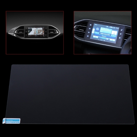 Car Navigation Tempered GlassTempered Glass/ Stalinite 9.7 inch  Screen Protector For Peugeot 308 408 508 208 ► Photo 1/6