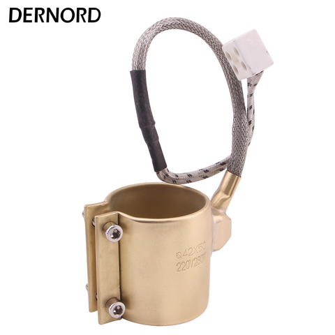 42x50mm 220v 280w Electric Copper Barrel Brass Band Heater for Extruder ► Photo 1/6