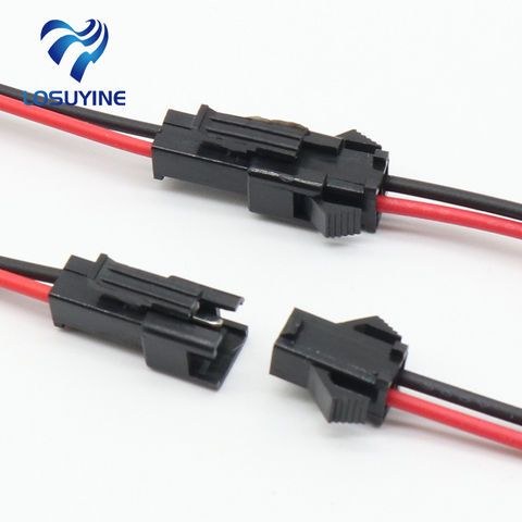 Promotion! 10Pairs 15cm Long JST SM 2Pins Plug Male to Female Wire Connector ► Photo 1/4