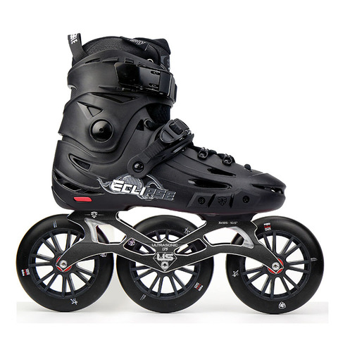 Japy Flying Eagle F125 F125H Speed Inline Skate With 3*125mm Wheels Falcon Adult Roller Skating Shoe Street Free Skating Patines ► Photo 1/1
