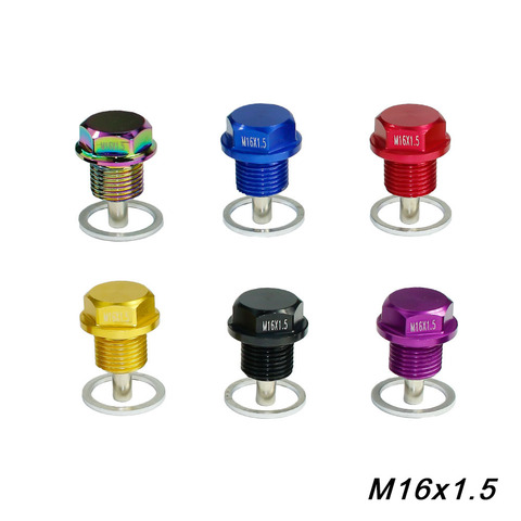 M16*P1.5MM Magnetic Oil Sump drain plug Oil Drain Plug For Most vehicles with 16x1.5 threaded ► Photo 1/6