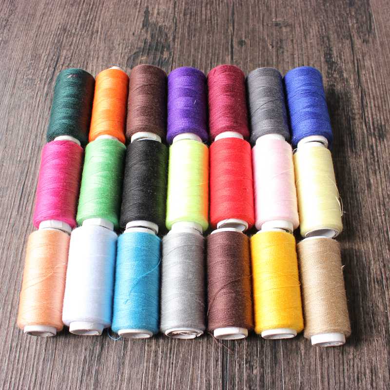 2pcs 500m Sewing Thread Polyester Thread Set Strong And Durable Black White Sewing  Threads For Hand Machines - Sewing Threads - AliExpress