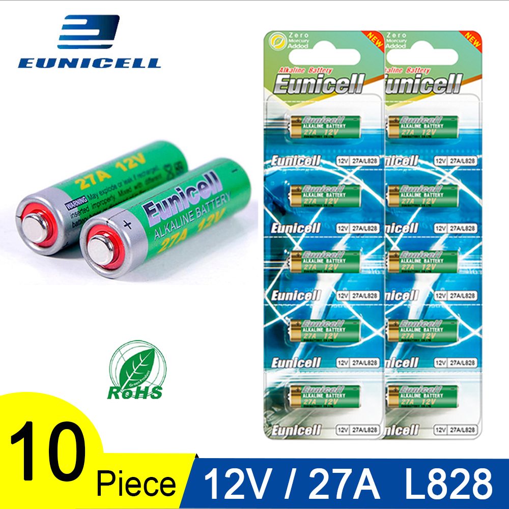 10PCS=2 Cards 12V 27A Alkaline Battery 27 A 27AE 27MN A2 L828 Small Dry  Battery for Toys, Doorbell, Car alarm, Remote Control - Price history &  Review, AliExpress Seller - Shop4990371 Store