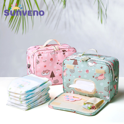 Sunveno Fashion Wet Bag Waterproof Diaper Bag Washable Cloth Diaper Baby Bag Reusable Wet Bags 23x18cm Organizer For Mom ► Photo 1/6