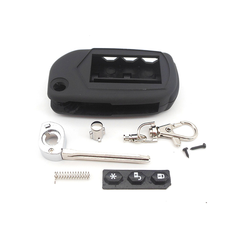A91 Key Case Keychain for Starline A91 A61 B9 B6 uncut blade fob case cover A91 folding car flip Remote Control ► Photo 1/3