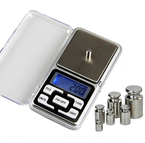 0.01g 500g Mini Electronic Scales High Precision Pocket Digital Scale For  Jewelry Gold Sterling Silver Balance Gram For Kitchen