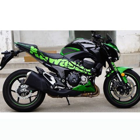 3D  Look Motorcycle Tank Pad Protector Decal Stickers Case for Kawasaki Z800 z800 ► Photo 1/1