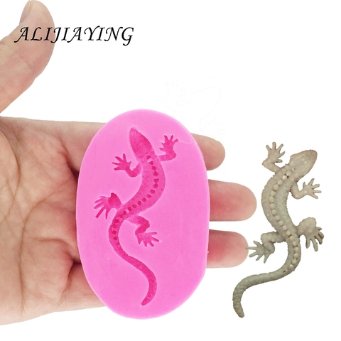 DIY Gecko Sugarcraft Silicone Molds lizard Gumpaste Chocolate Fondant Cake Decorating Tools suitable for polymer clay DY0028 ► Photo 1/1