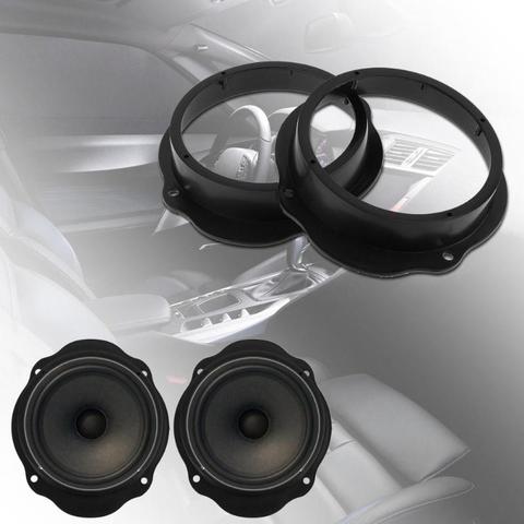2pcs 6.5in Car Front Door Speaker Spacer Ring Adapter Plates for Car Styling Mounting Bracket Spacer Ring ► Photo 1/6