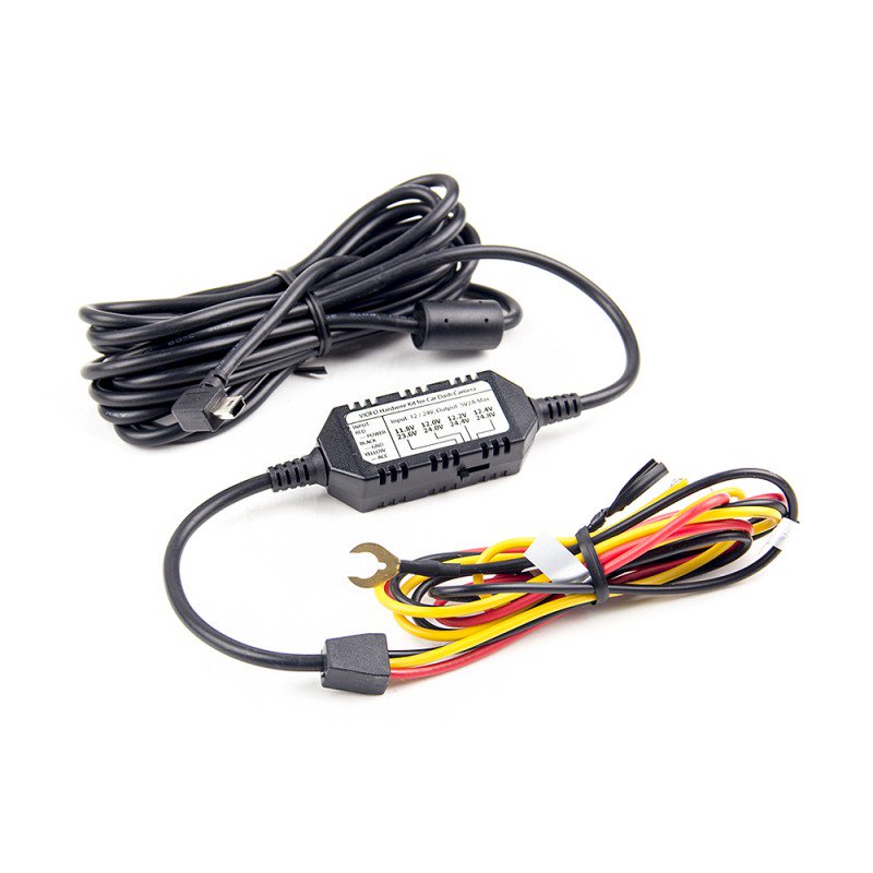 36v à 5v 3a Mini Usb Câble Kits De Hardwire De Voiture Dash Cam 8 
