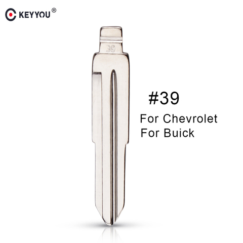 KEYYOU 1pc #39 Ucut Blade For Chevrolet Lova (Right Blade) Remote Car flip Key Blank Keyless Entry System ► Photo 1/4