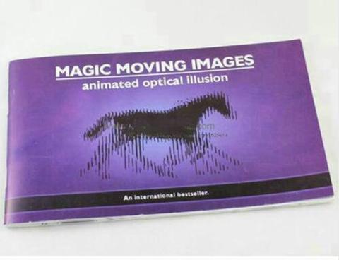Magic Moving Images: Animated optical Illusions Best Gift for Kids/Children Magic Close Up Magic Tricks Magie Book Funny ► Photo 1/1