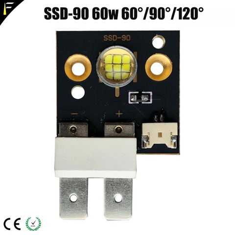 SSD-90 60w 75w 90w Led Follow Spot Light Projector DIY Cold White Light LED Moving Head Light Leds SSD90 DIY Spare Parts ► Photo 1/6
