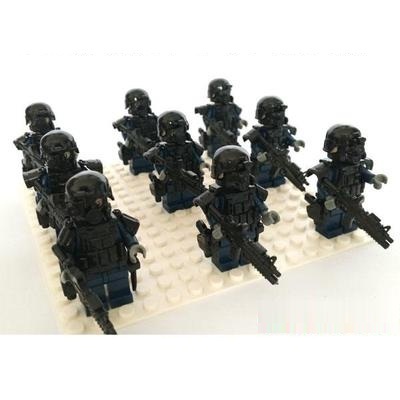Weapon Model Accessories Figures, Swat Mini Block