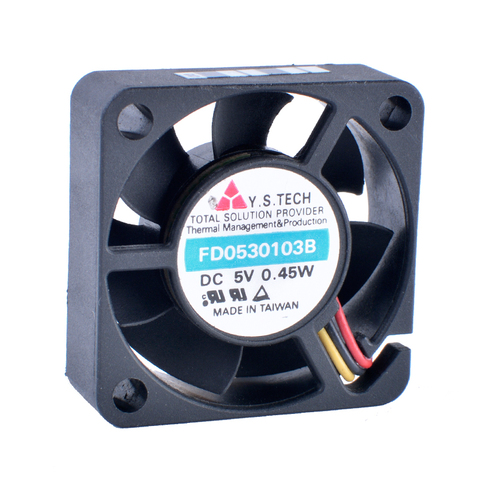 COOLING REVOLUTION FD0530103B 3010 3cm 30mm fan 5V 0.45W Double ball bearing micro cooling fan ► Photo 1/4
