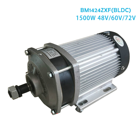 BM1424ZXF 1500W DC 48V Big Power Gear Decelerated Brushless Motor For Tricycle Quad Car Light E-Car Electric Bicycle bldc motor ► Photo 1/1