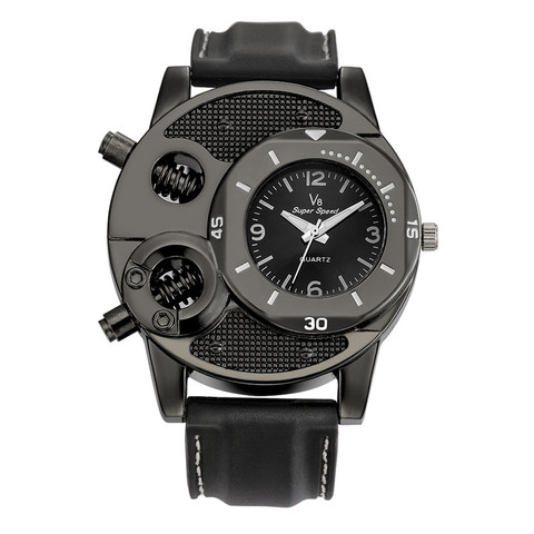 Mens Watches Top Brand Luxury V8 Men's Wrist Watches Fashion Designer Gifts For Men Sport Quartz Watch relojes para hombre 2022 ► Photo 1/6